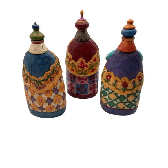 Jim Shore Heartwood Creek Wisemen Figurine Set Of 3113256 2003 - Picture 2 of 8